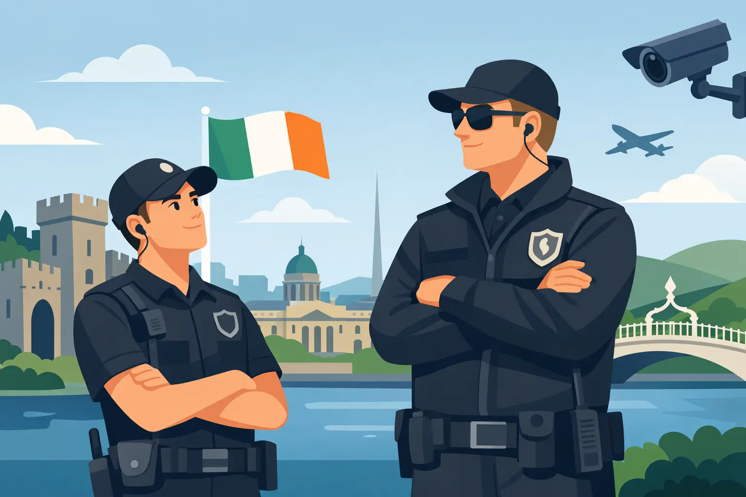 Can Trainee Security Guards Work in Ireland?
